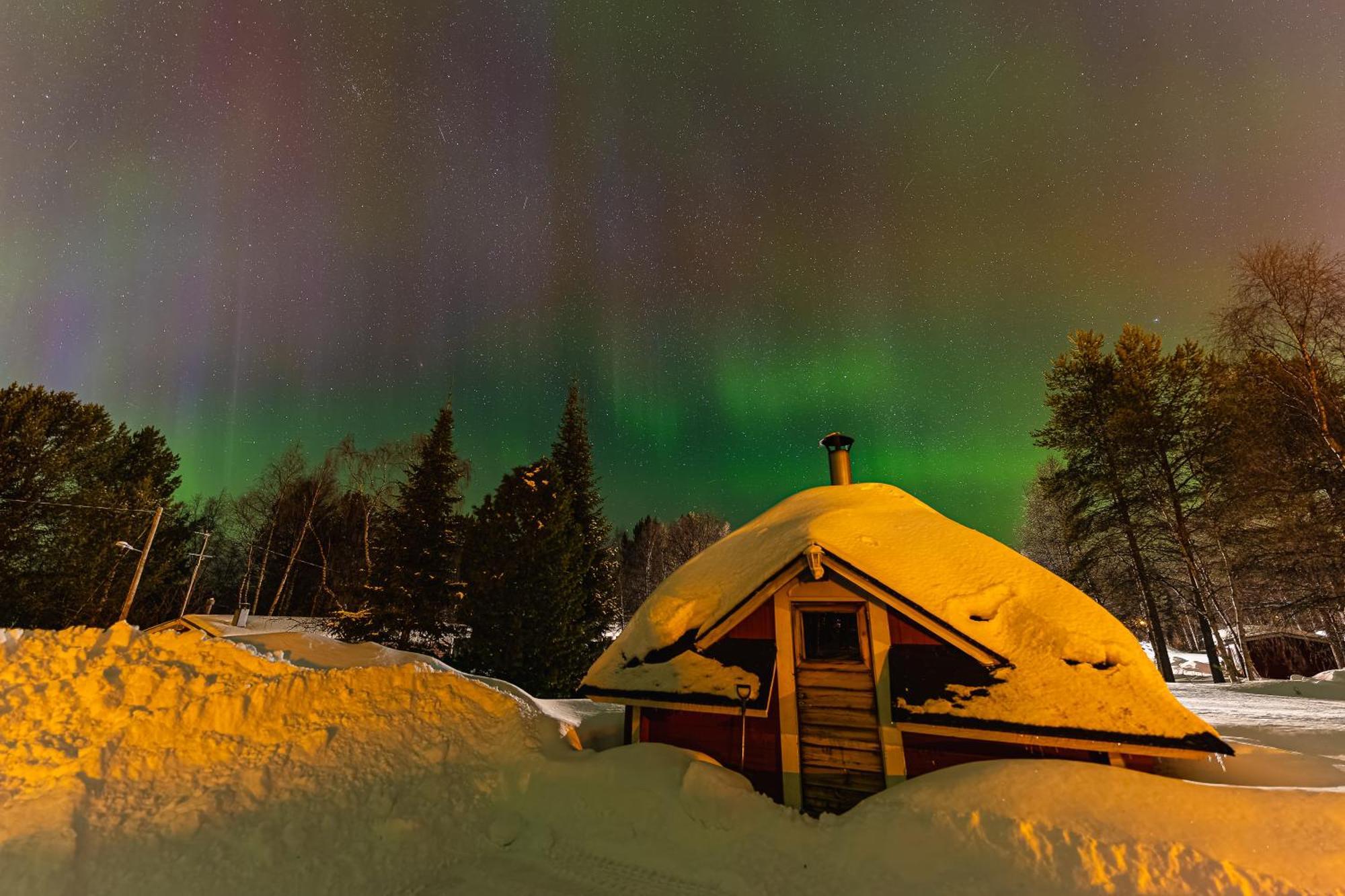 Kaamasen Kievari Kaamanen Exteriör bild