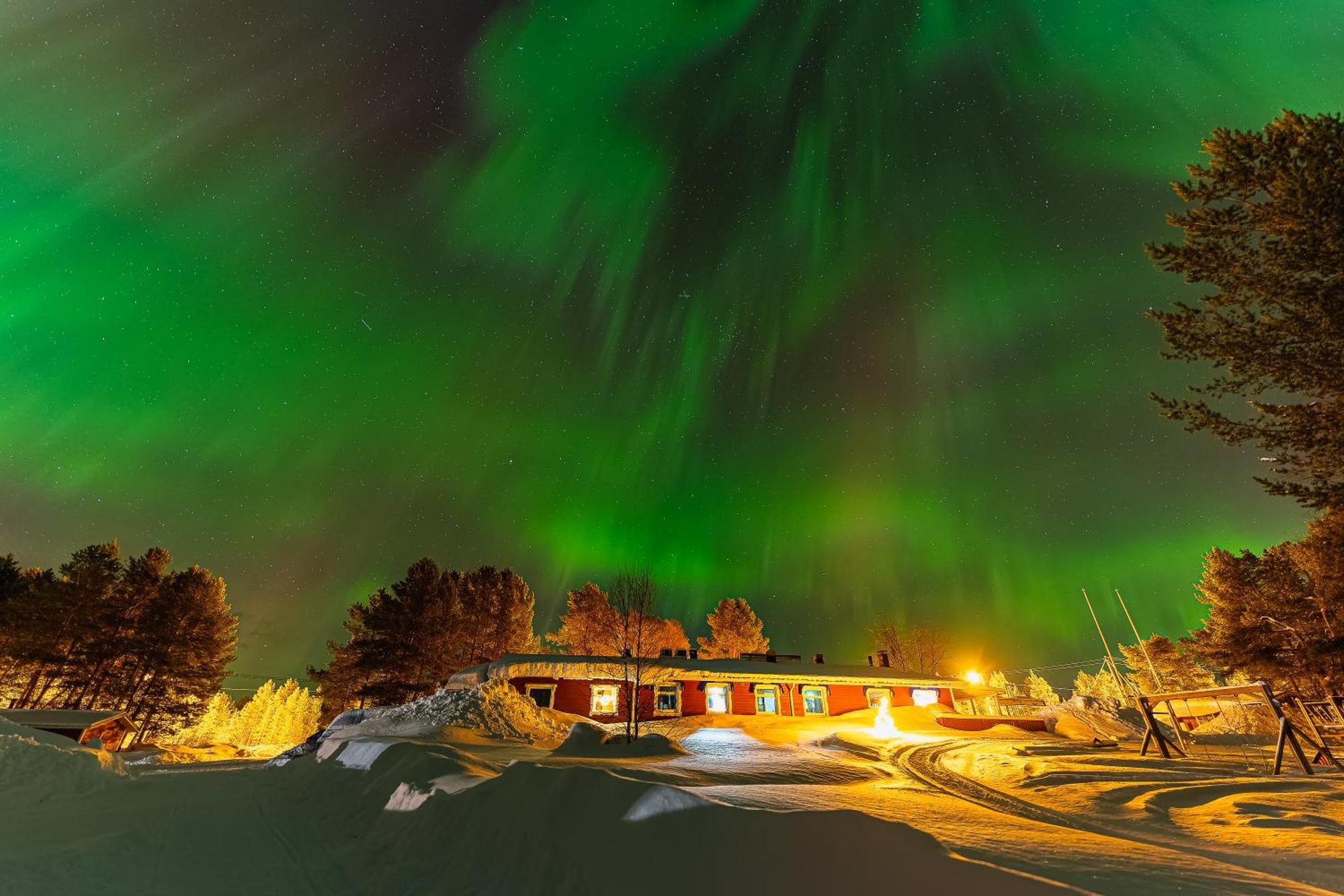 Kaamasen Kievari Kaamanen Exteriör bild